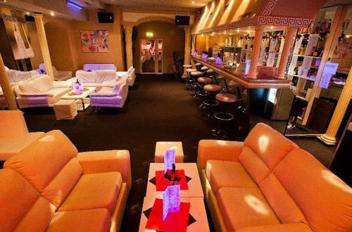 interior of sex bar Maxim Wien