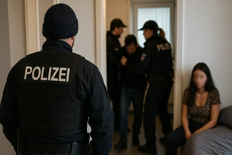 Police break up human trafficking group in Germany