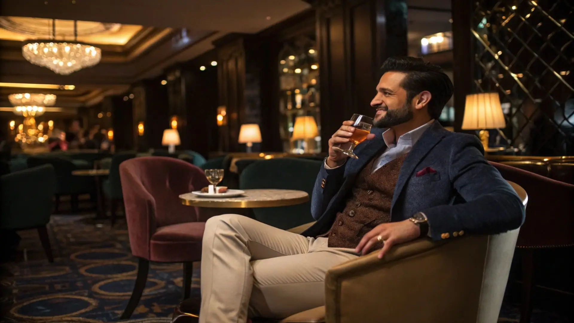 Vienna sex bar with a regular guest