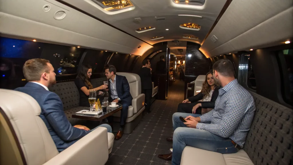 a crowded sex bar in Vienna