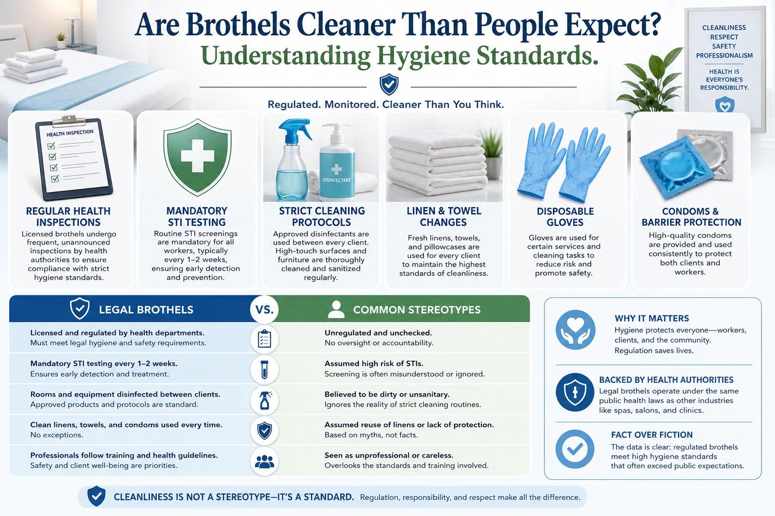 Are Brothels Cleaner Than People Expect? infographic
