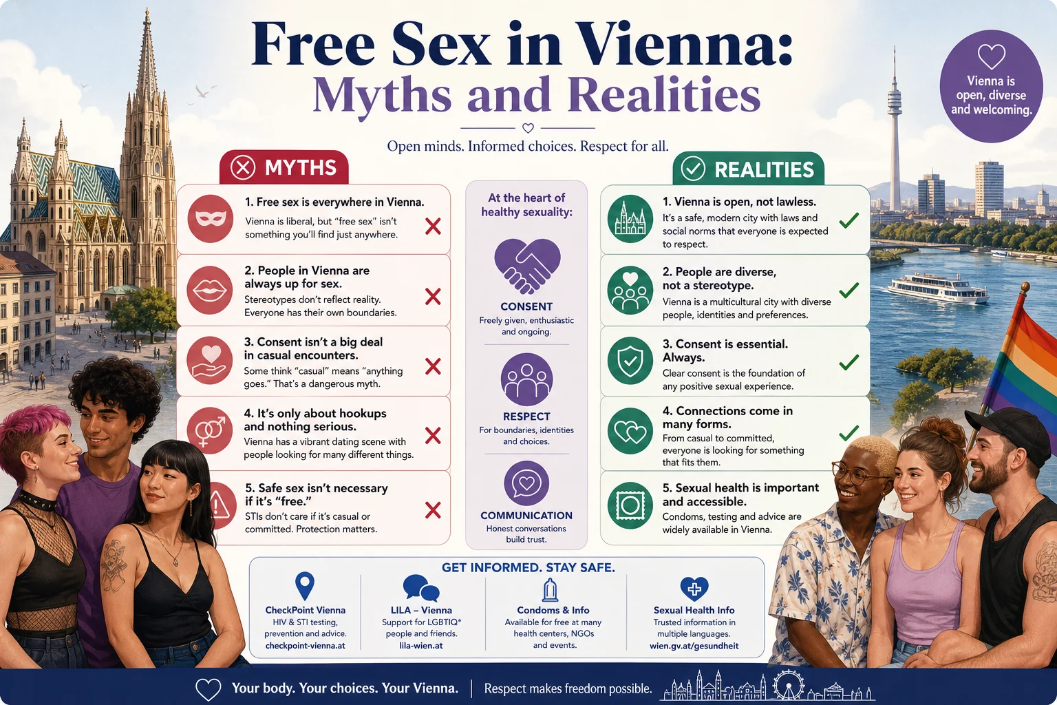 Free Sex in Vienna: Myths and Realities infographic