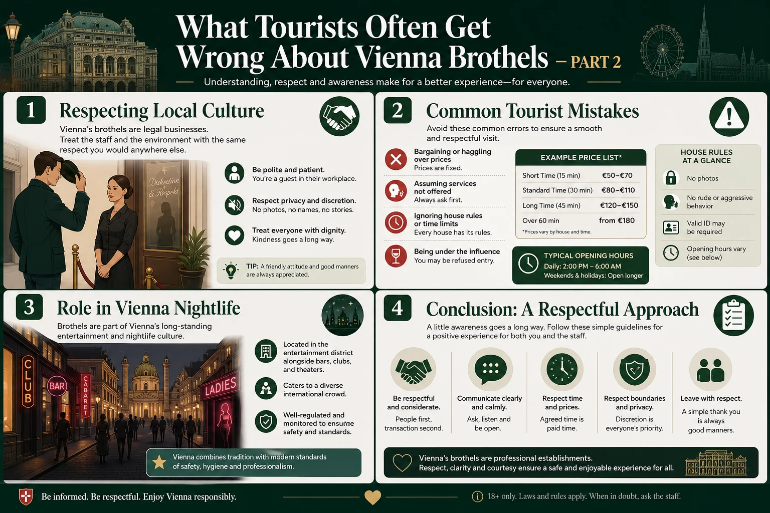 What Tourists Often Get Wrong About Vienna Brothels infographic