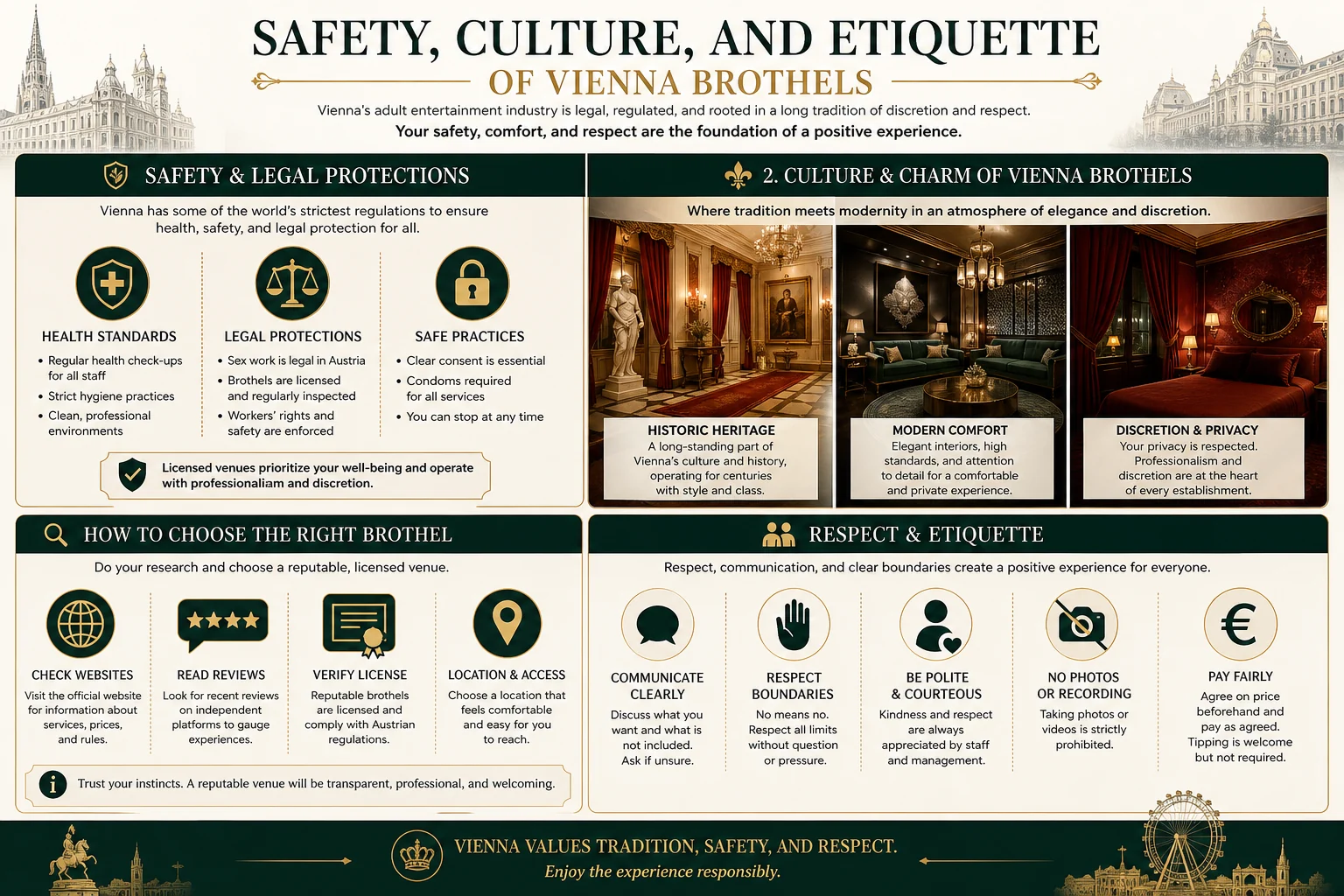 Why Many Tourists Prefer Vienna Brothels infographic